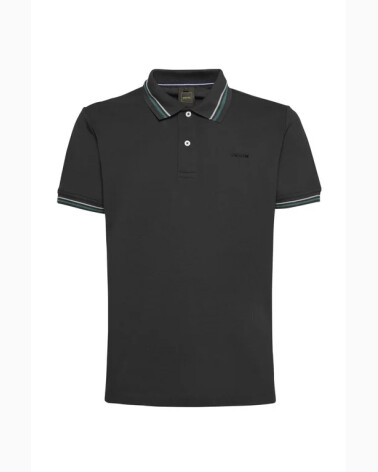 Geox polo con colletto e bordi a contrasto