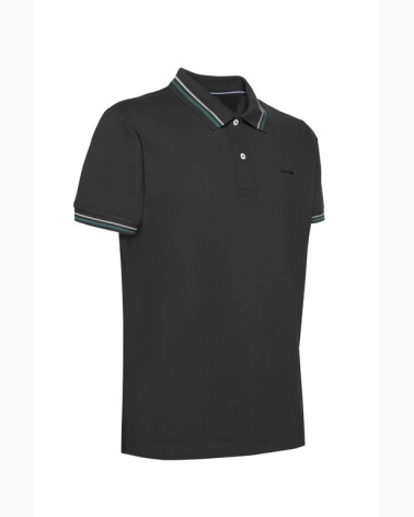 Geox polo con colletto e bordi a contrasto