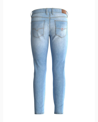 Jeans Slim Guess avec Poches