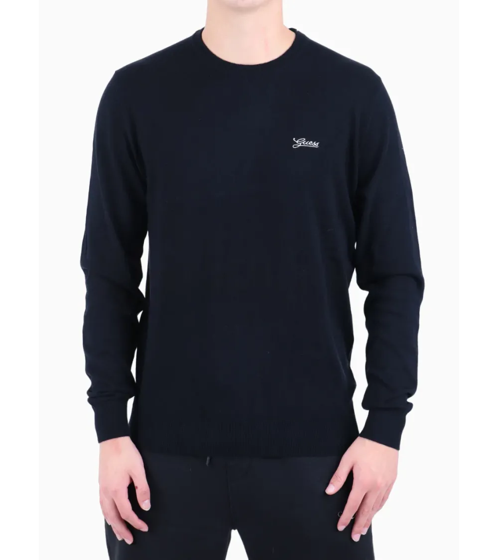 Guess sweat-shirt col rond avec logo