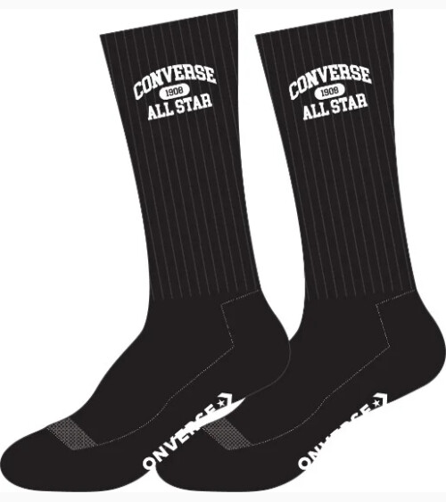 Calzini crew Converse con righe