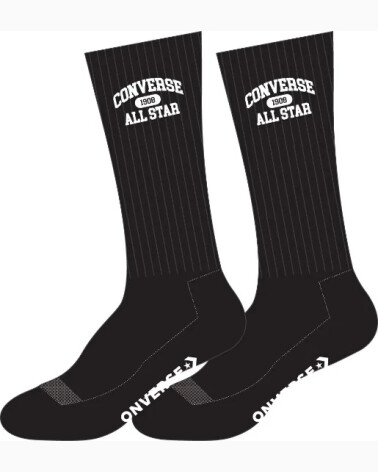 Converse crew socks with stripes