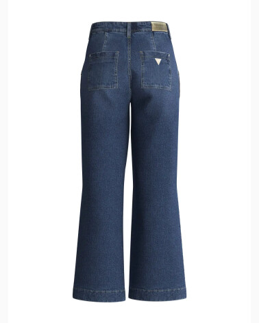 Guess Hose mit hoher Taille und weitem Bein