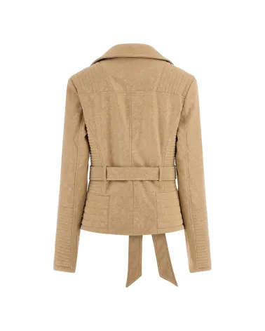 Guess short coat belt