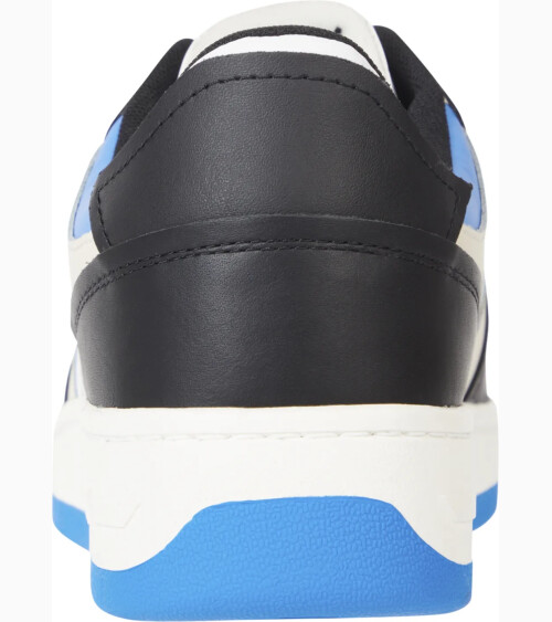 Tommy Jeans low coated leather sneakers