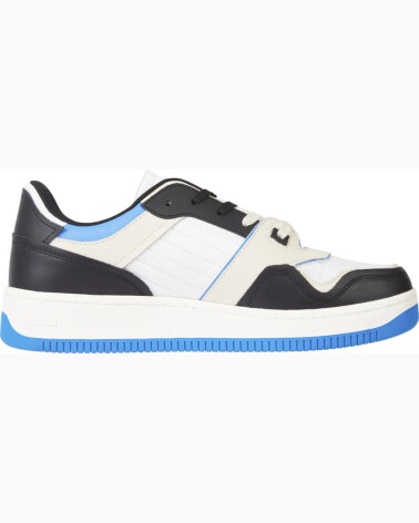 Tommy Jeans baskets basses en cuir enduit