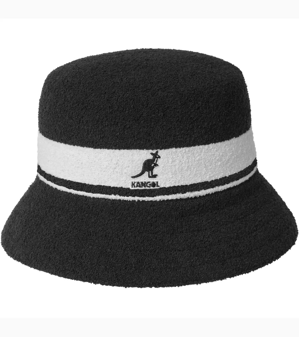 Kangol bucket hat with logo