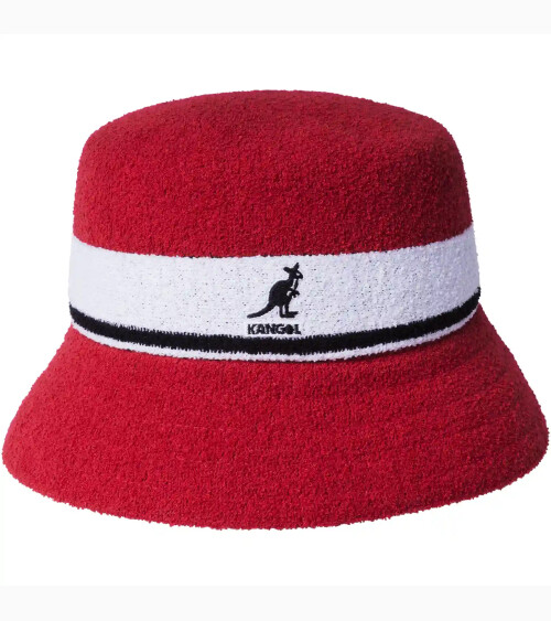 Kangol berretto a secchiello con logo