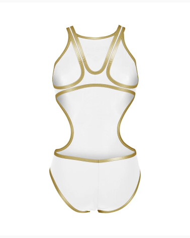 Arena One Big Logo Costume Intero Piscina