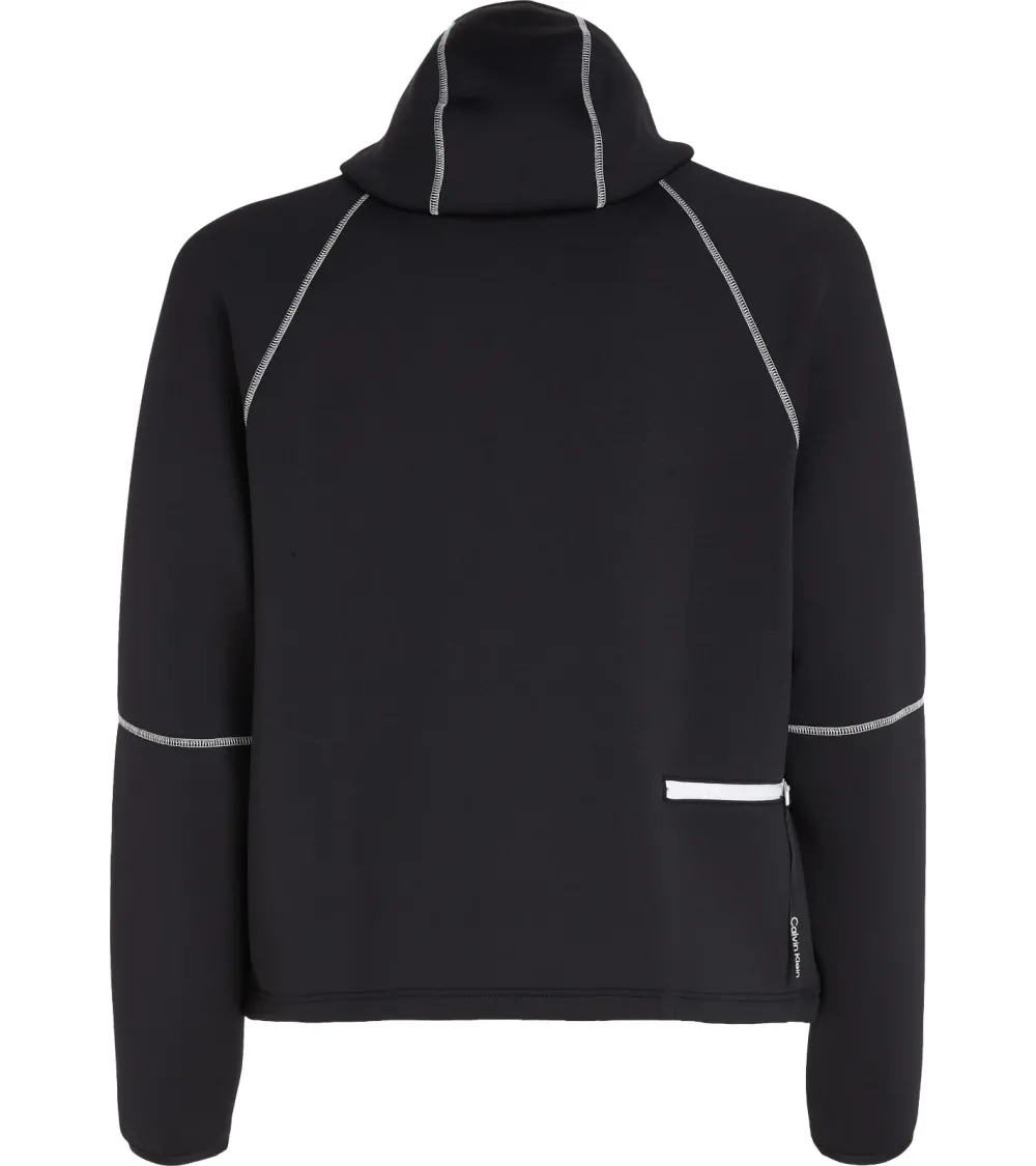 Sudadera con capucha y cremallera frontal Calvin Klein