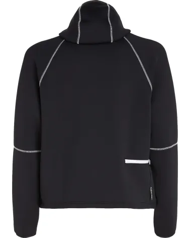 Sudadera con capucha y cremallera frontal Calvin Klein