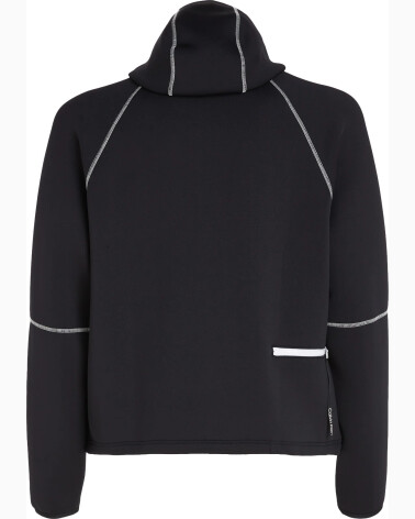 Sweat à capuche avec zip frontal Calvin Klein