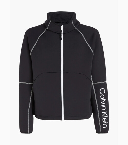 Sudadera con capucha y cremallera frontal Calvin Klein