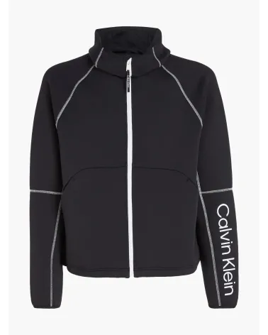 Sudadera con capucha y cremallera frontal Calvin Klein