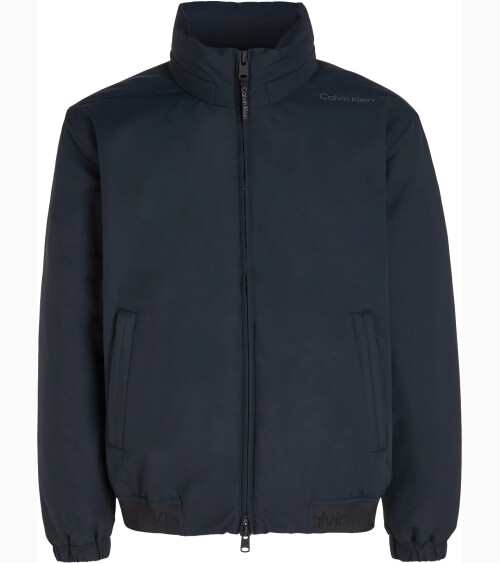 Calvin Klein zip closure coat