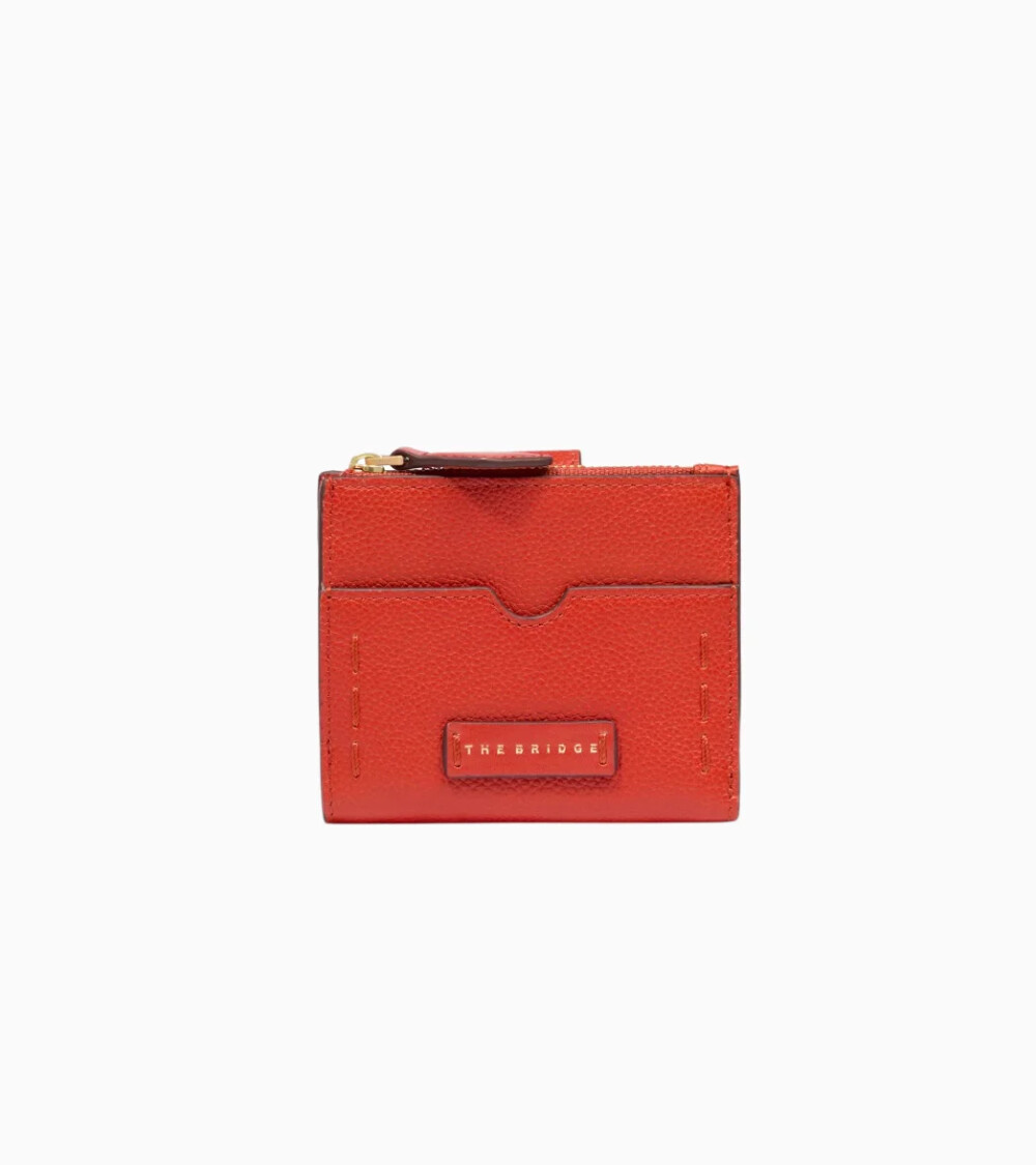 The Bridge leather zip wallet