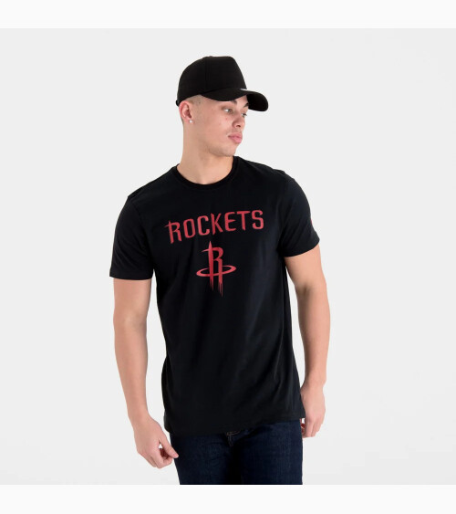 New Era T-shirt Houston Rockets con logo