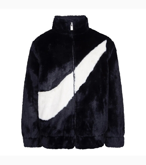 Manteau Nike Big Swoosh fausse fourrure