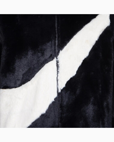 Manteau Nike Big Swoosh fausse fourrure