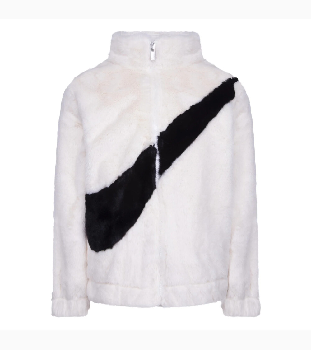 Nike Big Swoosh Kunstfellmantel