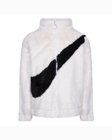 Manteau Nike Big Swoosh fausse fourrure