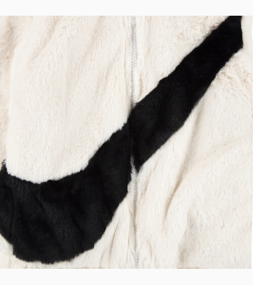 Manteau Nike Big Swoosh fausse fourrure