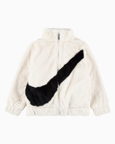 Manteau Nike Big Swoosh fausse fourrure