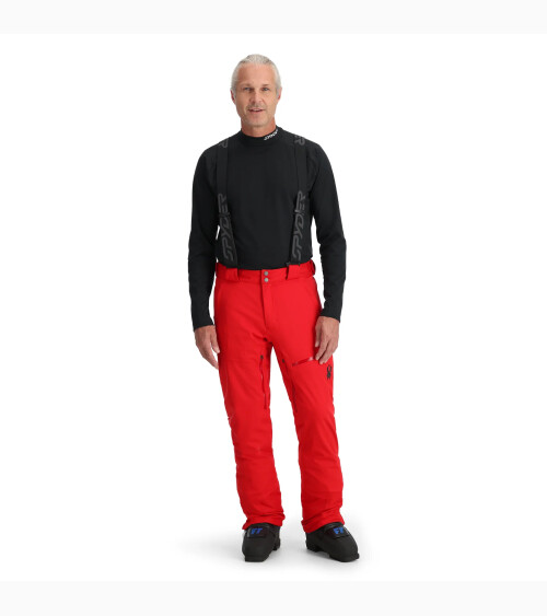 Spyder Pantalons de Ski avec Bretelles