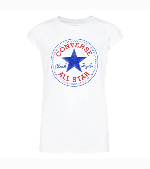 T-shirt Converse con logo frontal