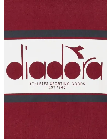 Felpa con cappuccio Diadora con logo