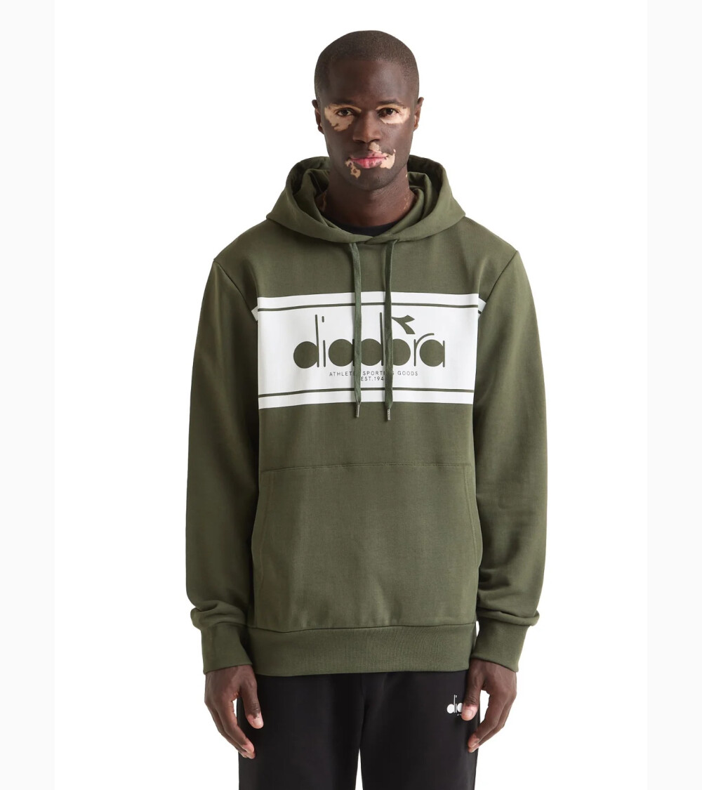 Kapuzenpullover Diadora mit Logo