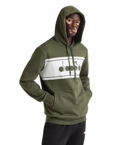 Hoodie Diadora with logo