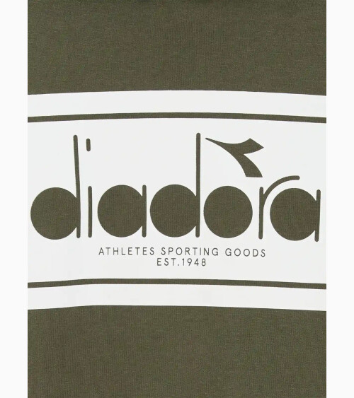 Kapuzenpullover Diadora mit Logo