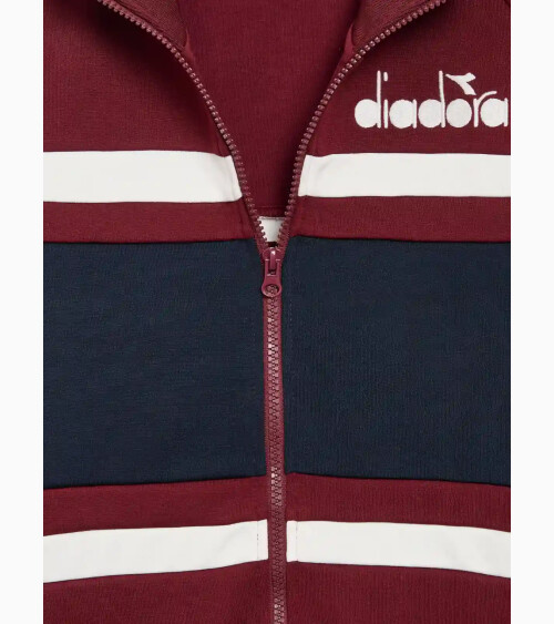 Sweat Diadora avec zip et poches