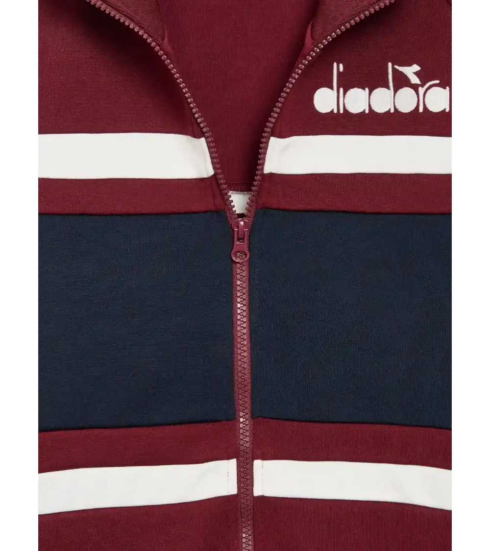 Sweat Diadora avec zip et poches