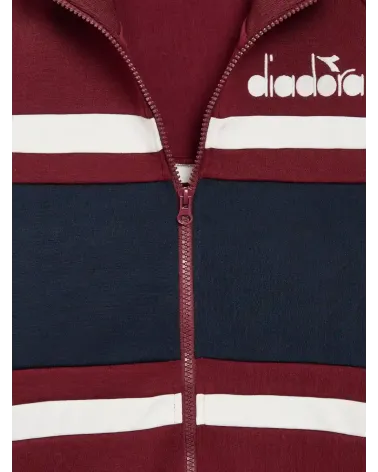 Sweat Diadora avec zip et poches