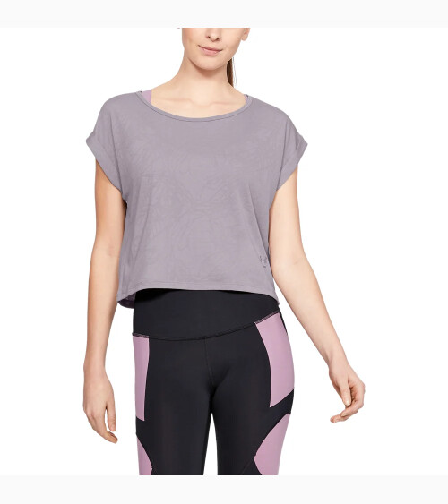 Under Armour top allenamento corto