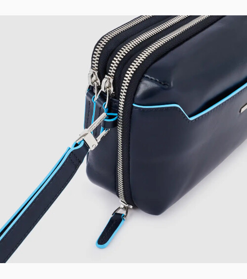 Piquadro bolso bandolera con bolsillo frontal