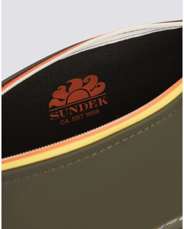 Sundek beauty case con chiusura a zip