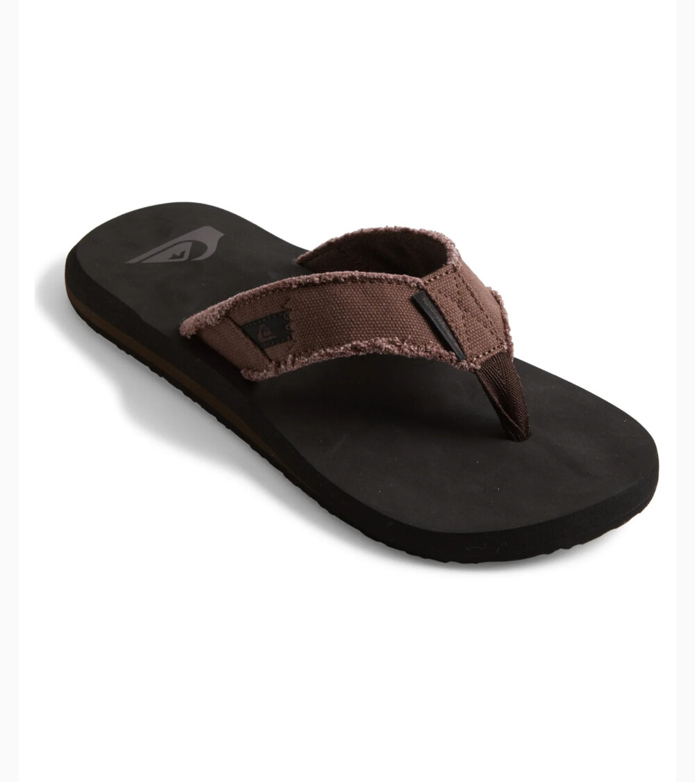 Quiksilver Monkey Abyss tongs en toile et caoutchouc