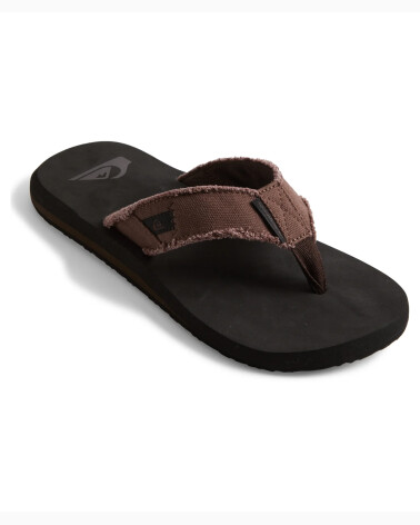 Quiksilver Monkey Abyss Flip-Flops aus Stoff und Gummi