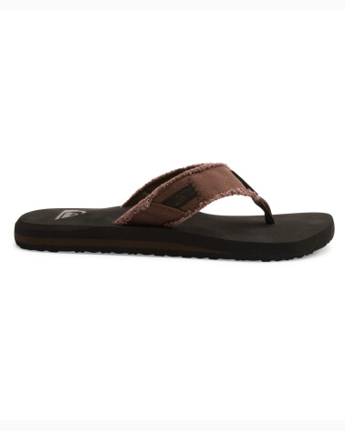 Quiksilver Monkey Abyss tongs en toile et caoutchouc