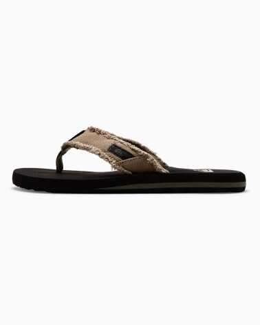 Quiksilver Monkey Abyss Flip-Flops aus Stoff und Gummi