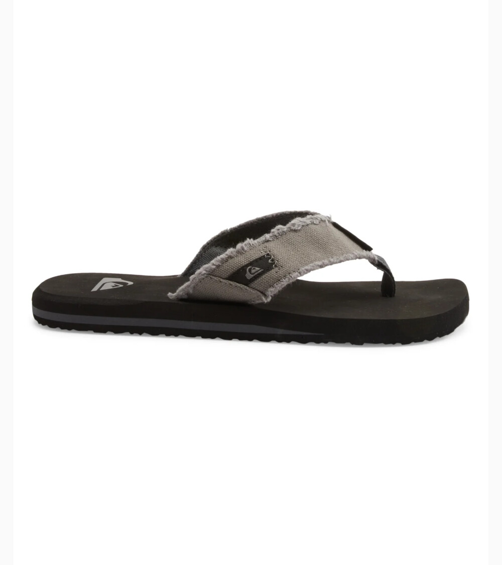 Quiksilver Monkey Abyss tongs en toile et caoutchouc