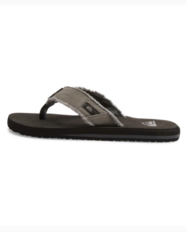 Quiksilver Monkey Abyss tongs en toile et caoutchouc