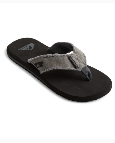 Quiksilver Monkey Abyss tongs en toile et caoutchouc