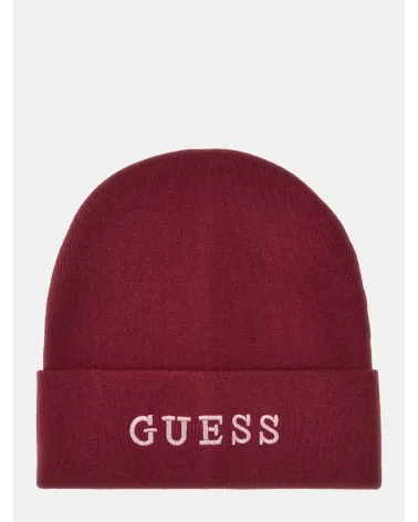 Guess classic beanie with embroidered logo