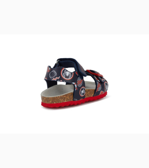 Geox sandali fascette e chiusura strappo