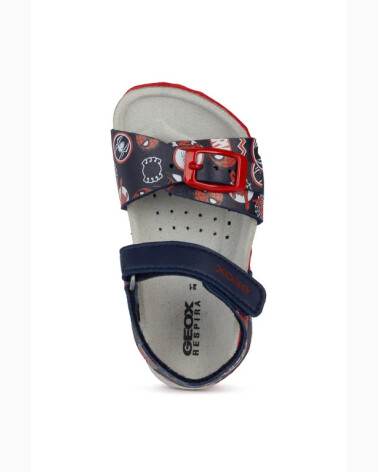 Geox sandals straps and Velcro closure