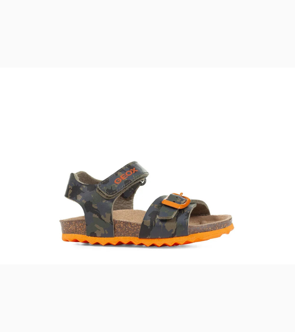 Sandales Geox brides et fermeture Velcro